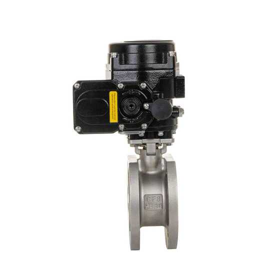 氫能源電動法蘭硬密封蝶閥